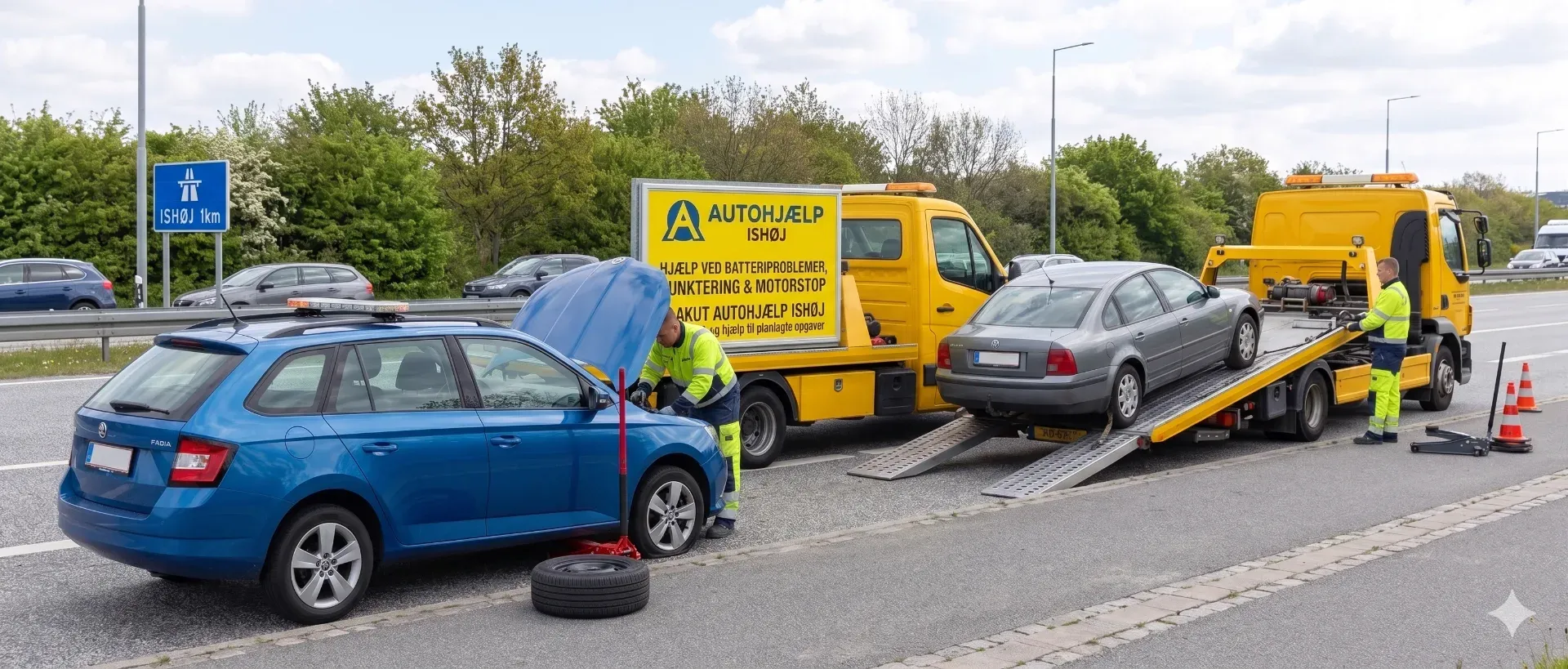 akut autohjælp ishøj og hjælp til planlagte opgaver