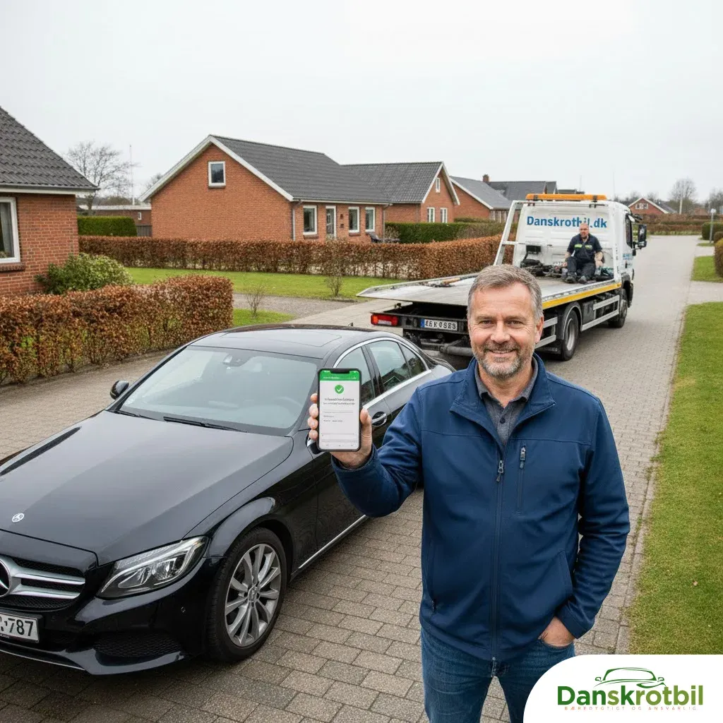 book afhent skrotbil online hos danskrotbil