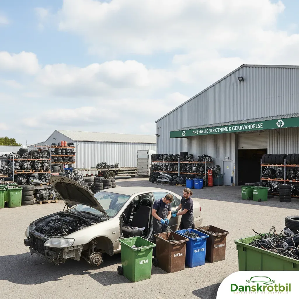 godkendt autoophug til korrekt skrotning af bil