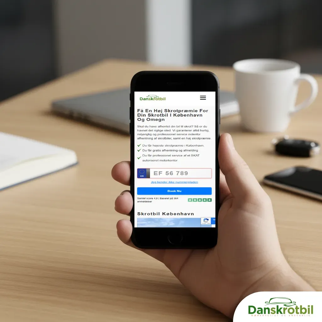 book autoophug online med afhentning og afmelding