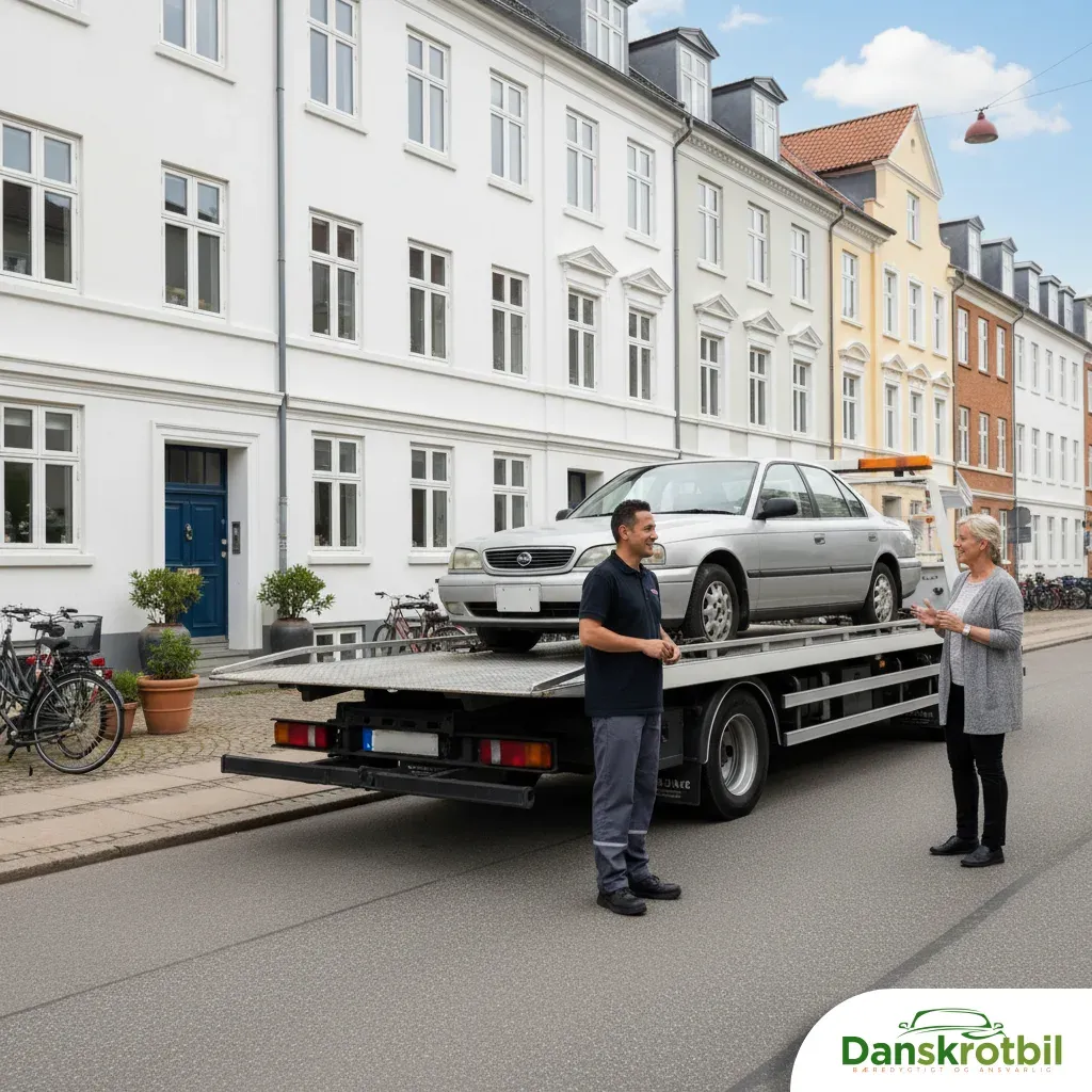 autoophug kbh med booking og afhentning af skrotbil