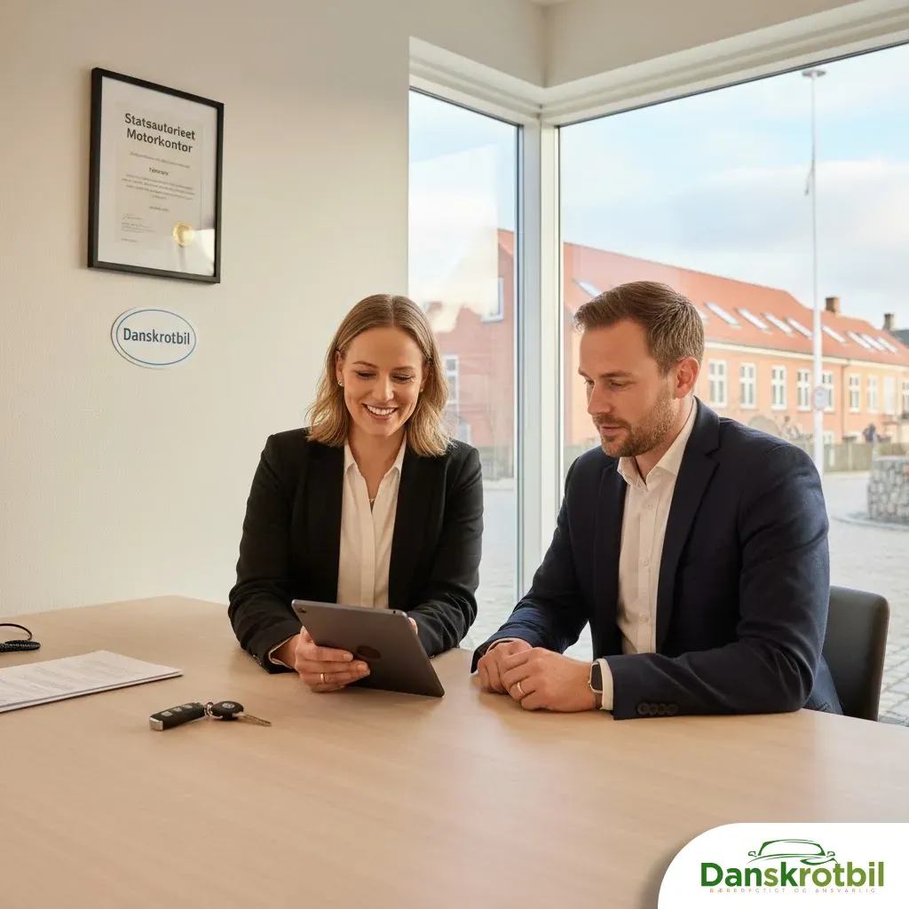 afmelding af bil til autoophugger ringsted hos statsautoriseret motorkontor