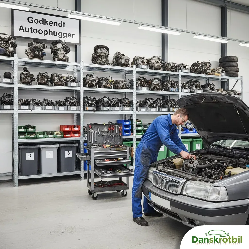 godkendt autoophugger til skrotning af bil