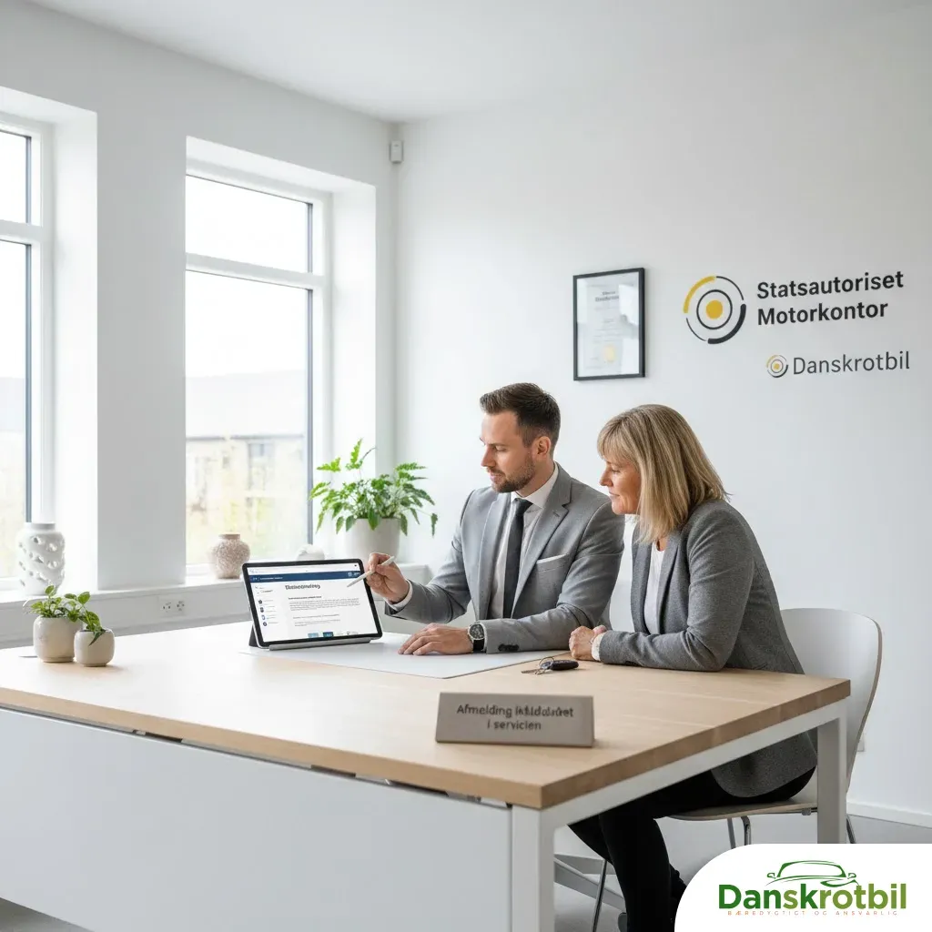 afmelding af bil til skrot hos statsautoriseret motorkontor