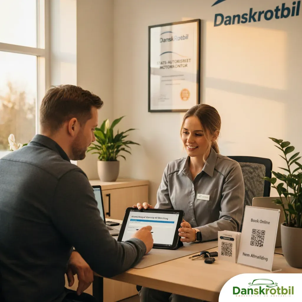 afmelding af bil til bilophugger hos statsautoriseret motorkontor