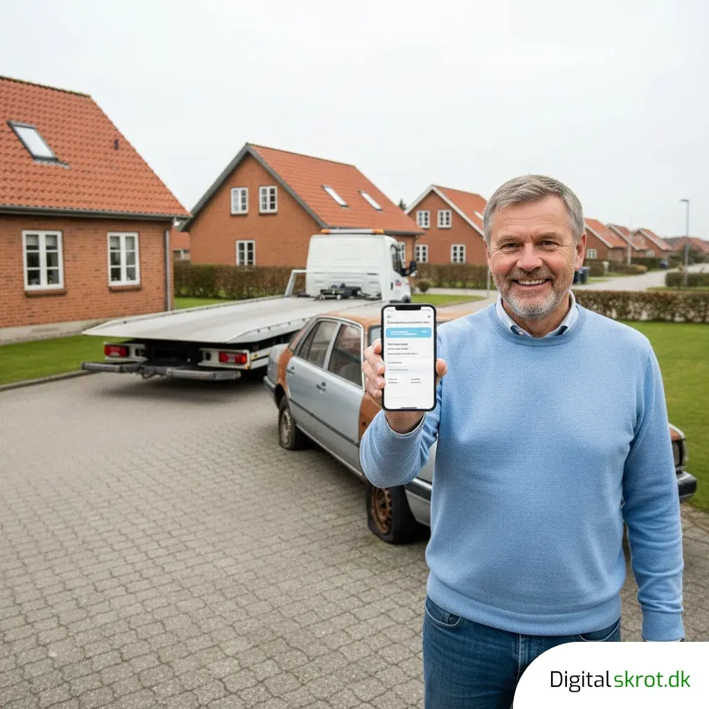 Lovlig og miljøvenlig bilskrot af skrotbil hos godkendt autoophugger